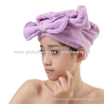 Quick dry microfiber instant hair dry capNew